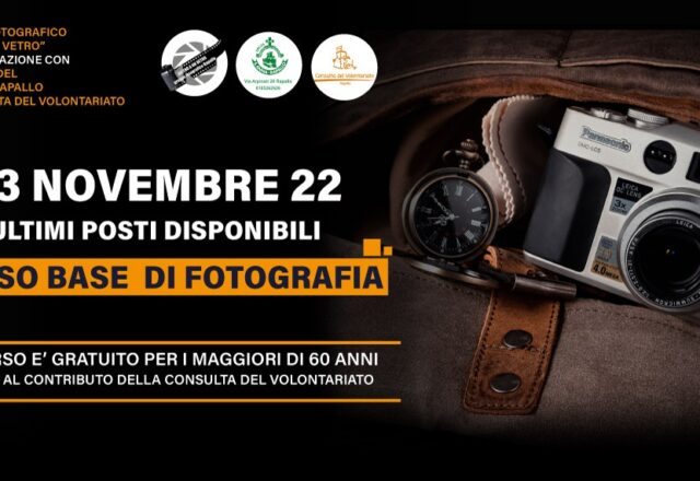 Corso Base Di Fotografia 2022